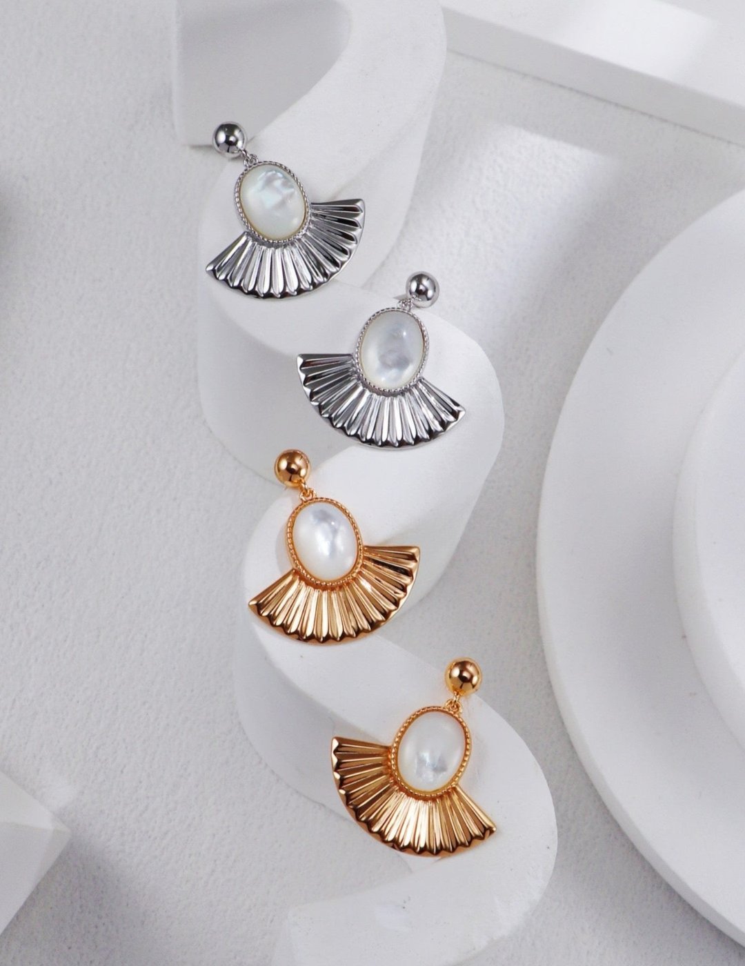 Minimalist Silver Earrings