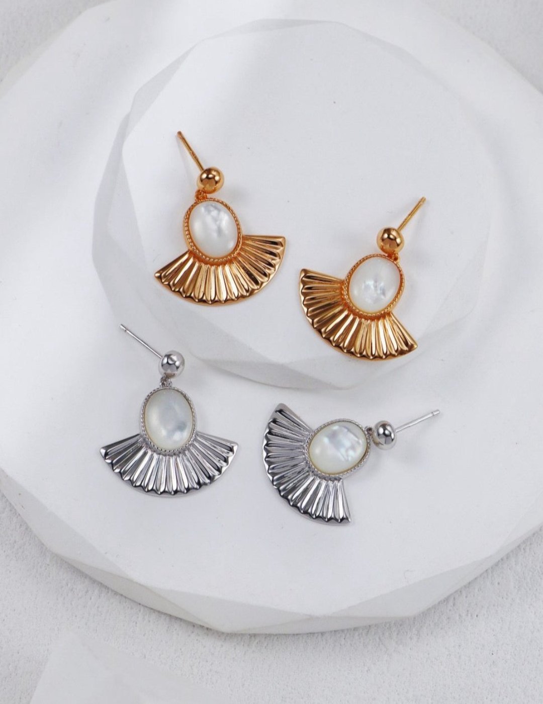 Minimalist Silver Earrings