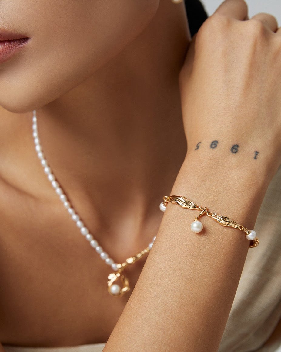 Gold-Plated Chain Bracelet – Elegant Accessory for Any Outfit