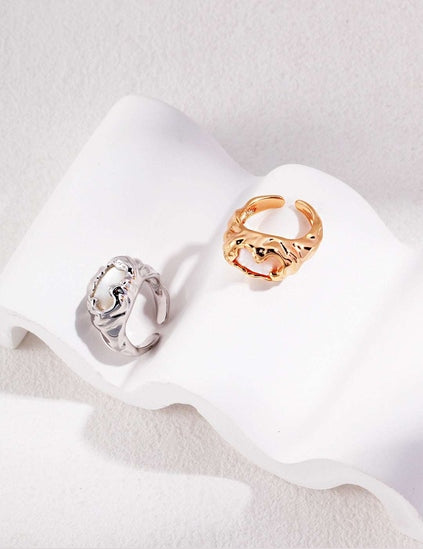 Custom Engraved Silver Ring – Personalized Jewelry for Women