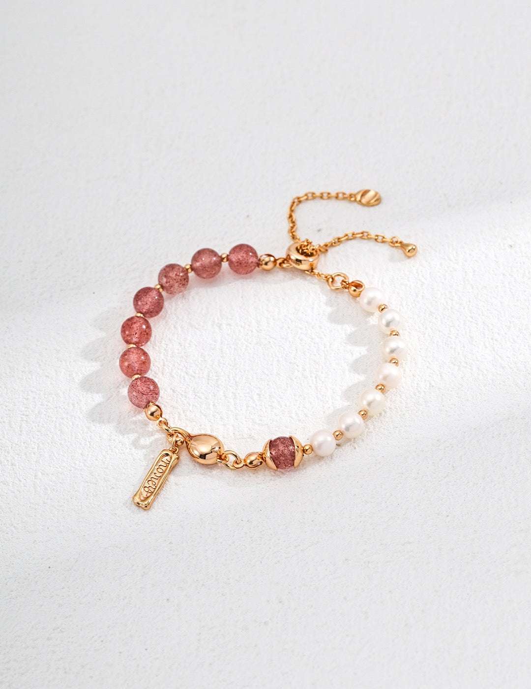 Healing Crystal Bracelet – Natural pearl and Stones for Inner Balance