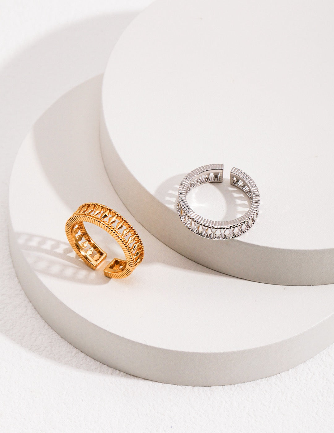 Gold-Plated Stacking Rings – Elegant Jewelry for Layering